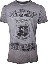 JACK DANIEL'S - T-Shirt PREMIUM - Charcoal Mellowed (S)