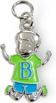 Bedeltje - B - Jongen - Charms for you