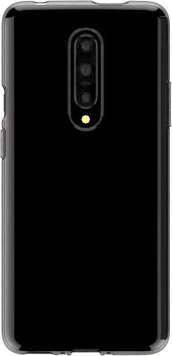 Shop4 - OnePlus 7 Pro Hoesje - Zachte Back Case Transparant