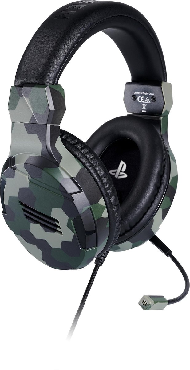 Bigben Stereo Gaming Headset V3 - PS5 & PS4 - Camo thumbnail 5