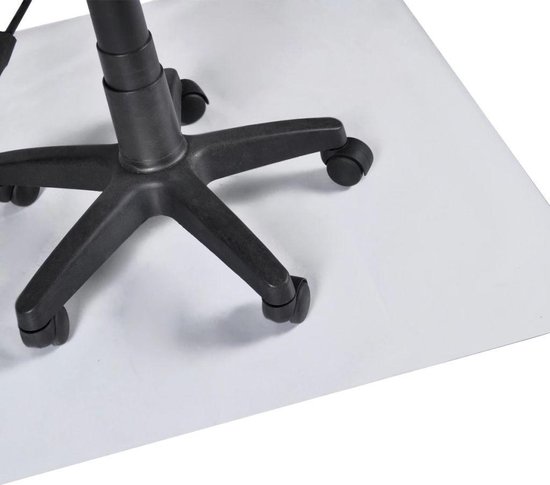 Beschermingsmat voor laminaatvloer 90x120cm - Vloermat - Vloerbeschermende mat voor bureaustoel - Bureaustoel mat