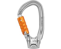Petzl Rollclip Z - screw lock - antraciet/grijs