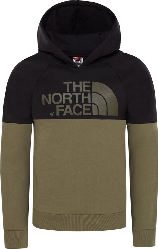 the north face hoodie blauw