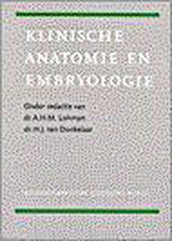 KLINISCHE ANATOMIE EN EMBRYOLOGIE DR 1