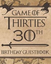 Game Of Thirties - 30th Birthday Guestbook