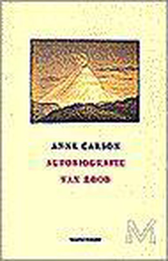 Autobiografie van rood - Anne Carson | Stml-tunisie.org