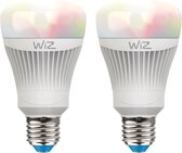 WiZ colours A E27 - 2-pack - 806lm - with WiZmote