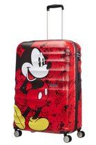 American Tourister Wavebreaker Disney Spinner Reiskoffer (Large) - 96 liter - Mickey Comics Red