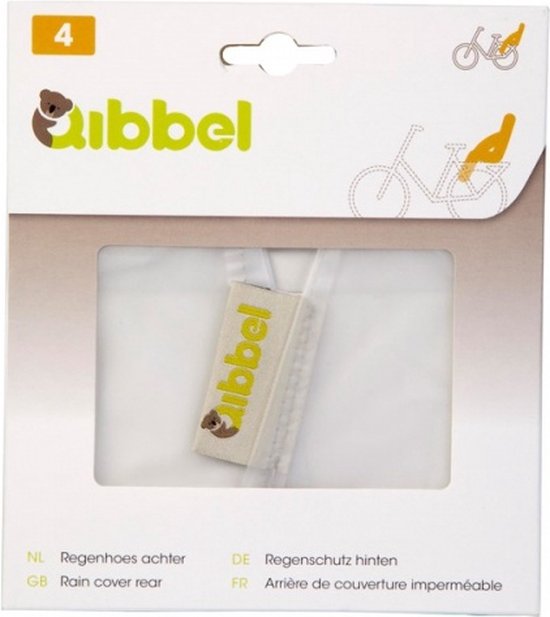 Qibbel - Regenhoes Achterzitje | bol.com
