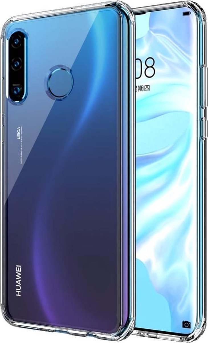 Huawei P30 Lite Anti-Shock Hoesje Transparant
