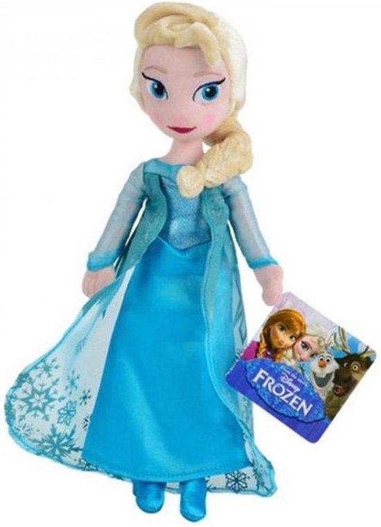 Disney Frozen Elsa - 25 cm - Knuffel | bol.com