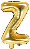 Folie ballon Letter Z, 35cm, goud
