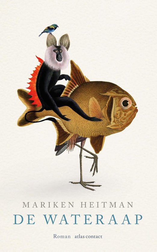 Boek cover De wateraap van Mariken Heitman (Onbekend)