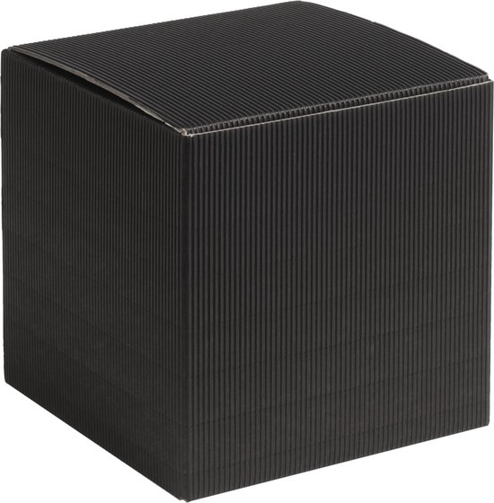Geschenkdoosjes vierkant-kubus karton 15x15x15cm ZWART (100 stuks) | bol.com