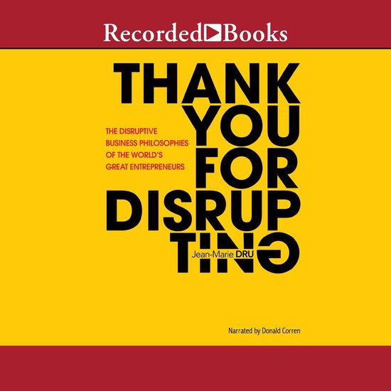 Thank You for Disrupting - cover