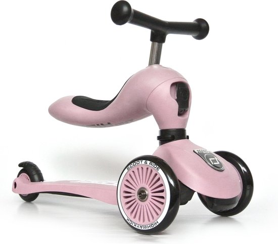 Scoot and Ride Highwaykick 1 Step - Loopfiets Rose