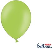 """Strong Ballonnen 27cm, Pastel Bright groen (1 zakje met 10 stuks)"""