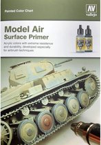 Handpainted Color Card Model Air - CC971
