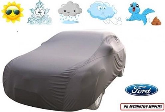 Bavepa Autohoes Grijs Geventileerd Geschikt Voor Ford Mondeo 2007-2013