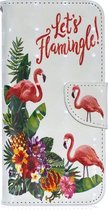 Huawei Y6 (2019) / Y6s Hoesje - Book Case - Flamingo