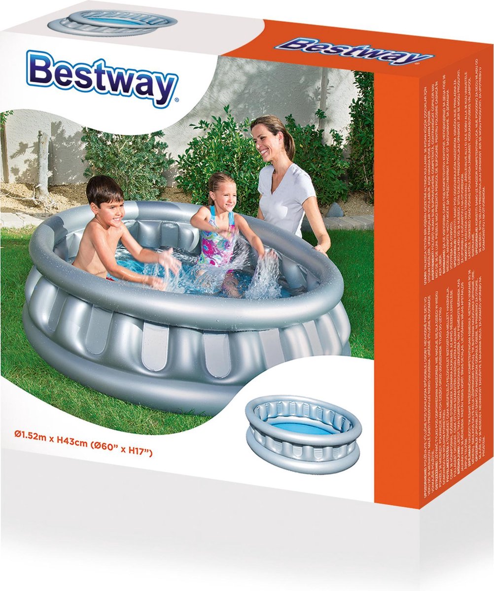 Bestway Opblaasbaar Kinderzwembad Ruimteschip - 152 x 33 cm — afbeelding 10