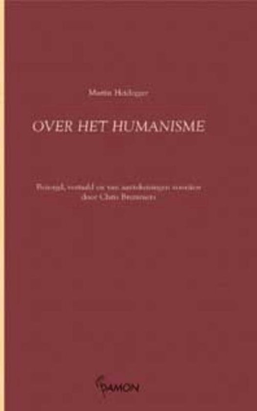 Cover van het boek 'Over het humanisme / druk 1' van Martin Heidegger