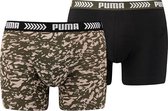 Puma - Heren - 2-Pack Boxershorts - Zwart - L