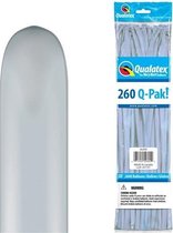 Qualatex Q-pak Zilver - 50 stuks