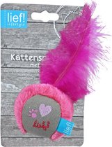 lief! Girls kattenspeelgoed crinkle bal met catnip