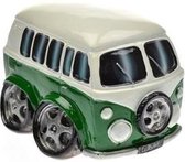 Spaarpot auto type Volkswagen busje in groen en wit | bol.com