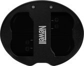 Newell Duo Oplader voor Nikon MH-25 EN-EL15 accu D7000 7100 600 800 batterij