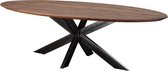 Table du Sud - Noten ovale tafel XX - 240x120