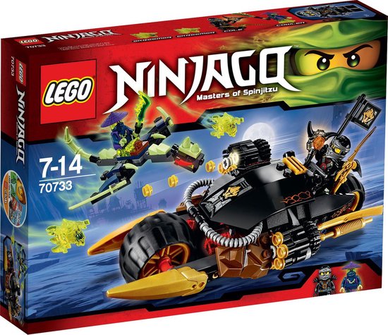 Maria Varken Gevoelig voor LEGO Ninjago Blaster-motor - 70733 | bol.com