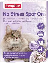No stress spot on kalmeert en stimuleert goed gedrag kat - 3 pipetten