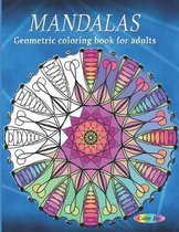 Geometric coloring book for adults MANDALAS
