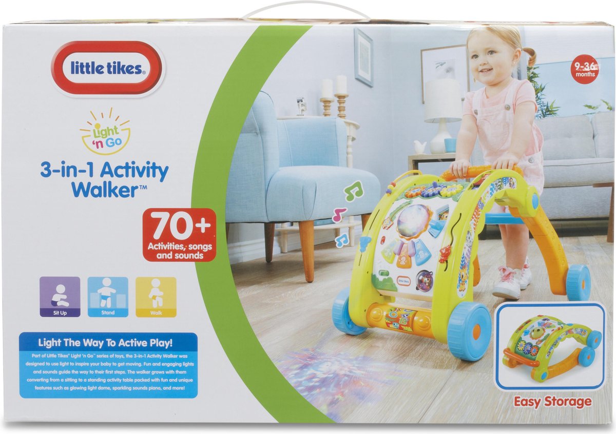 Little Tikes 3-in-1 Activity Walker Groen — afbeelding 19