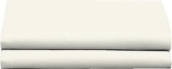 Damai Organic - Kussensloop - Bio Percale - 60x70 cm - Ivory - 2 stuks
