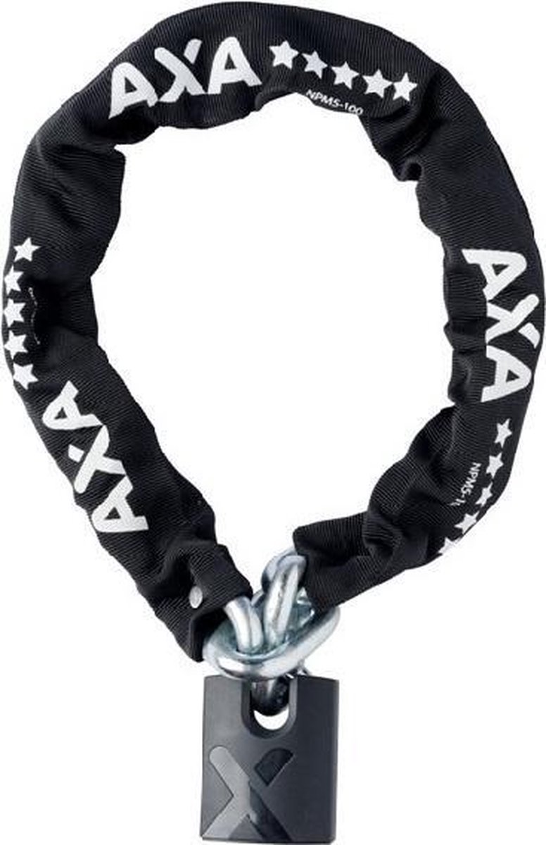 Axa Newton ProMoto 4 Kettingslot - ART4 - 100 cm - Zwart | bol.com