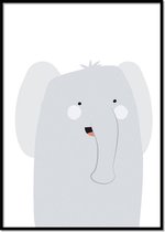 Poster olifant A4