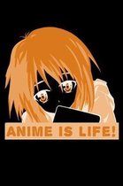 Anime Is Life Orange