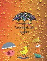Composition Notebook for Grade 1