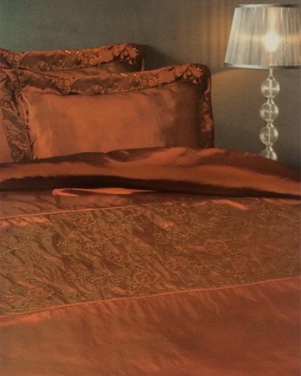 Essenza Dubai Dekbedovertrek - Eenpersoons - 140x200/220 cm - Brown