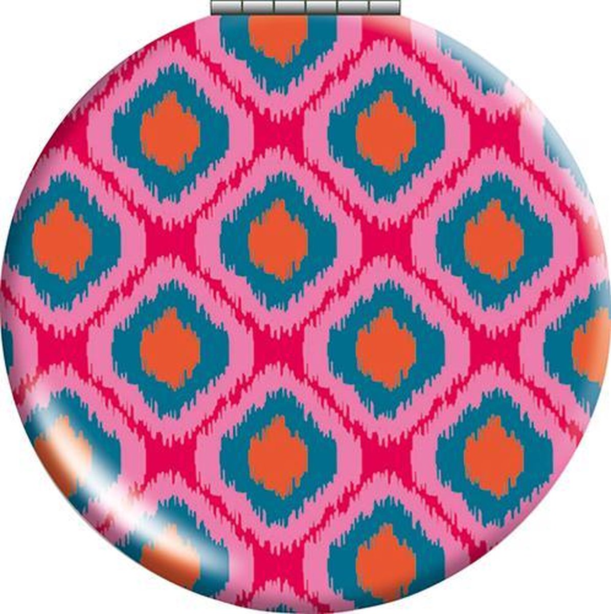 Klapspiegeltje Ikat Orange