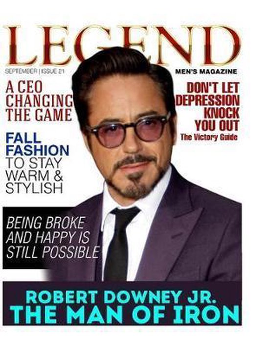 Legend Men's Magazine - cover
