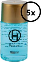 Hygostar Showergel mini reisverpakking 25ml flesje met schroefdop 5st. (hotel, reis, B&B, wellness)