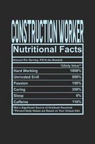 Construction Worker Nutritional Facts