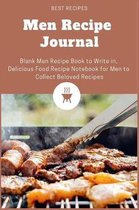 Men Recipe Journal