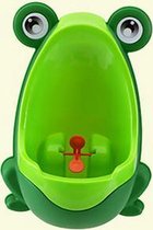 Hangende Kikker Urinoir voor Jongens - WC Trainer - 8 mnd tot 6 jaar - Groen