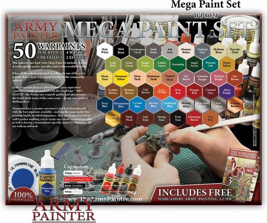 The Army Painter Mega Paint Set WP8021 - Warpaints Miniature