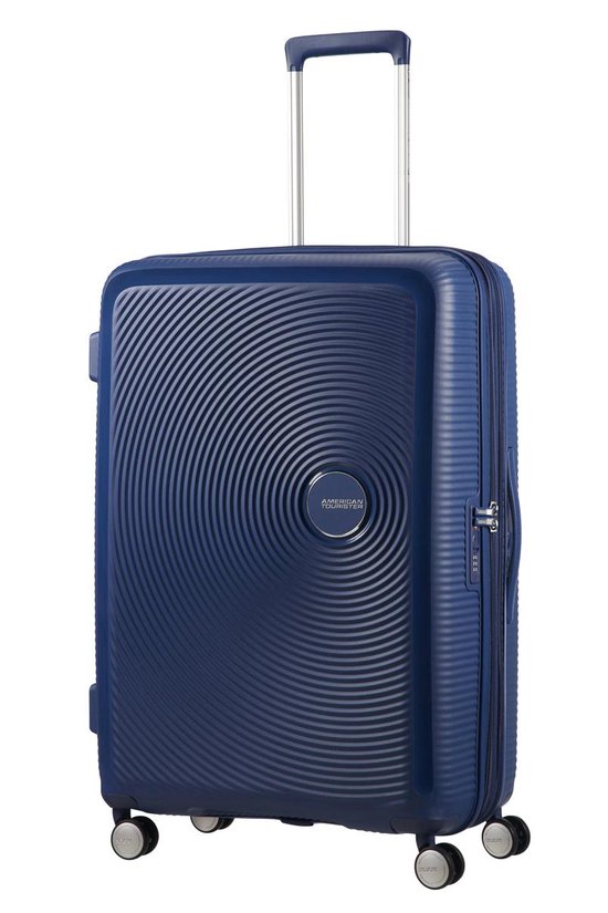 American Tourister Koffer – Soundbox spinner 77/28 TSA uitbreidbaar – Blauw – 110 l